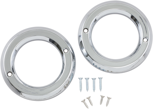 Accent Rings - Trax Fog Lights - Chrome
