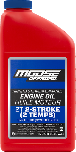 2-Stroke Synthetic Engine Oil - 1 US quart