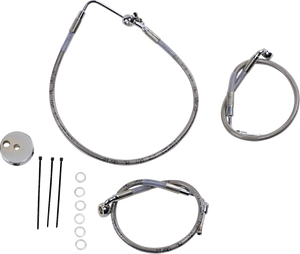 Brake Line - Front (Lower/Upper) - Stainless Steel