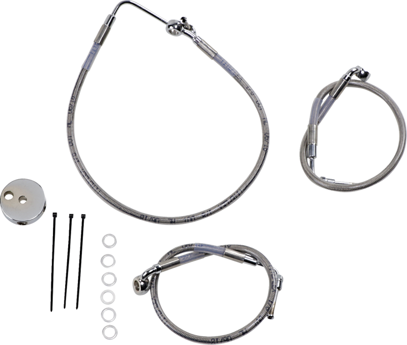 Brake Line - Front (Lower/Upper) - Stainless Steel