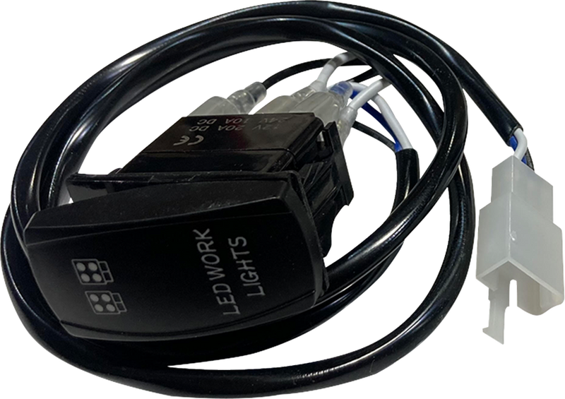 Rocker Switch w/ Connector - Cube Light