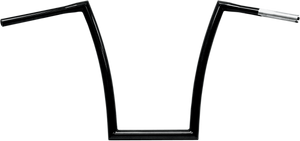 1-1/4" Strip Handlebar - Strip - Fat Bobber - 17" Rise - Black