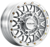 Wheel - Omega Beadlock - Front/Rear - Machined with Gloss Silver Ring - 15x6 - 4/156 - +40 mm - view 1