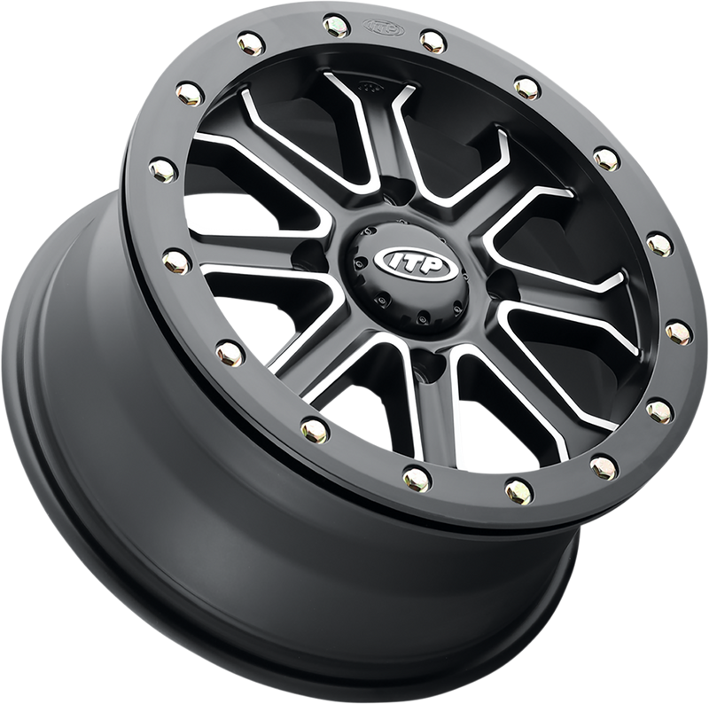 Wheel - Inertia - Front - Black - 14x7 - 4/137 - 6+1 (+50 mm)