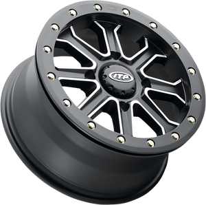 Wheel - Inertia - Front/Rear - Black - 14x7 - 4/137 - 5+2 (+30 mm)