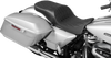 Extended Reach Freedom Seat - Vinyl - Double Diamond - Black Stitch - FLT/FLH '09-'25 - view 3