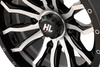 Wheel - HL21 - Front/Rear - Gloss Black w/Machined - 14x7 - 4/137 - 4+3 (+10 mm) - view 3
