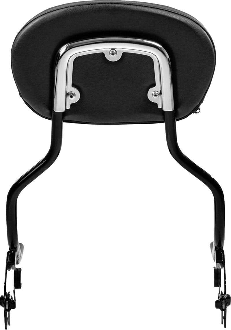 SISSY BAR PAD BRACKET CHROME