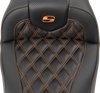 SEAT ROADSOFA LS CF ORANGE STITCH - view 3