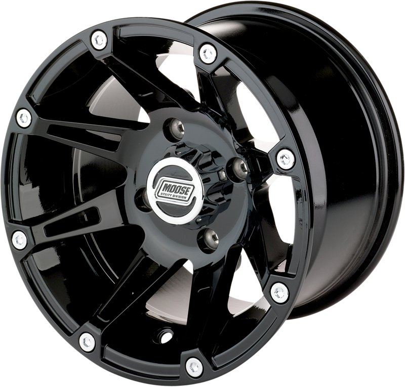 Wheel - 387X - Rear - Black - 14x8 - 4/110 - 4+4
