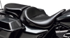 Bare Bones Pillion Pad - Deluxe - Smooth - Black - FL '08-'25 - view 1