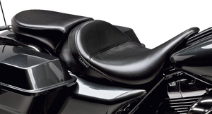 Bare Bones Pillion Pad - Deluxe - Smooth - Black - FL '08-'25