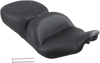 Lowdown Seat - with Driver Backrest - Plain - FLHR/FLHX '97-'07 - view 1