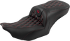 SEAT ROADSOFA LS CF W/BR RED STITCH - view 2