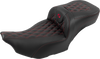 SEAT ROADSOFA LS CF EXT RCH W/BR RED STITCH - view 4