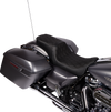 Predator 2-Up Seat - Vinyl - Double Diamond - w/o Backrest - FLH/FLTR '08-'23 - view 2