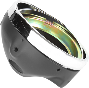 Headlamp Shell - 7" - Side Mount - Black