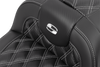 SEAT ROADSOFA LS CF W/BR SILVER STITCH - view 4