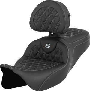 SEAT ROADSOFA LS W/BR WHITE STITCH