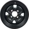 Steel Wheel - Front/Rear - Black - 12x7 - 4/110 - 5+2 - view 1