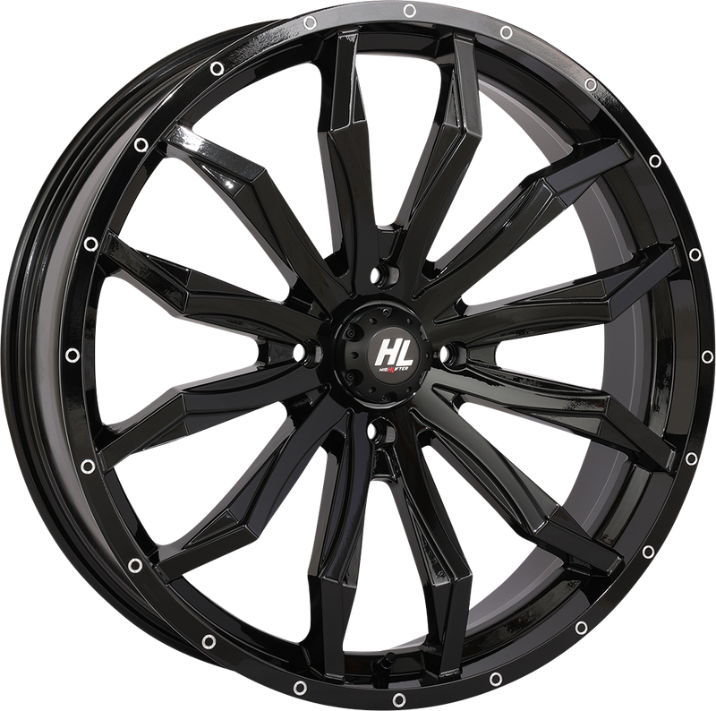 Wheel - HL21 - Front/Rear - Gloss Black - 22x7 - 4/137 - 4+3 (+10 mm)