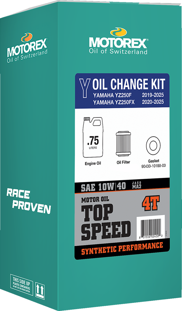 Oil Change Kit - Yamaha YZ 250 - 10W-40