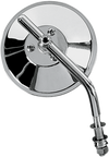 Mirror - Custom - Side View - Round - Chrome - Left/Right - 4" - Each - view 1