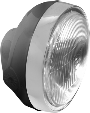 6-1/4" Headlight Assembly - Black