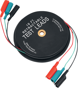 Test Leads - Electrical System - Retractable - 10'