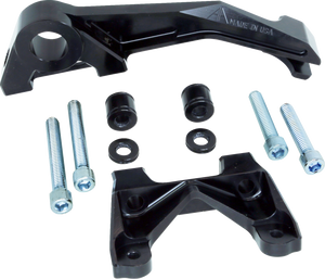 Multi Brake Caliper Mount - 108mm Bolt Center - Black - Super Sport
