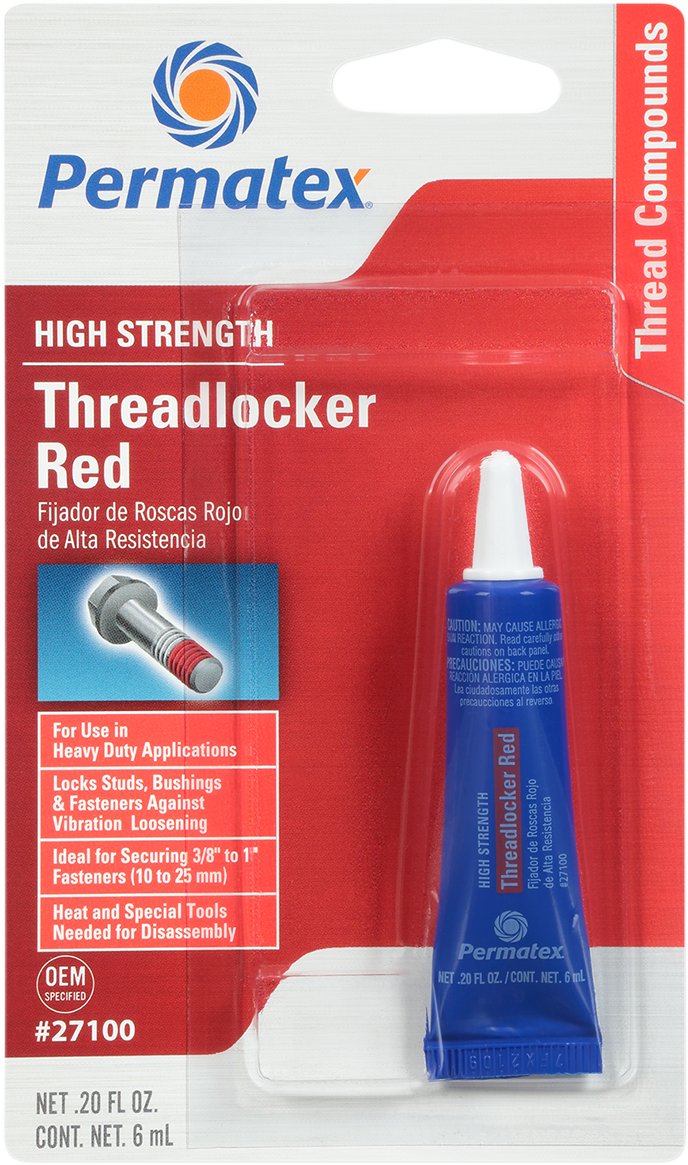 271 Threadlocker - Red - 0.2 US fl oz.