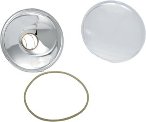 Replacement 6-1/2" Headlight Glass