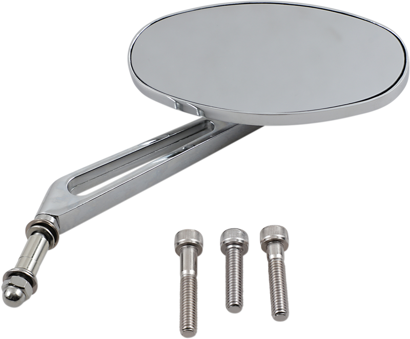 Mirror - Stealth I - Side View - Oval - Chrome