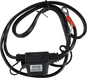 Ring Connector - Battery Charger/Fused - 15-Amp