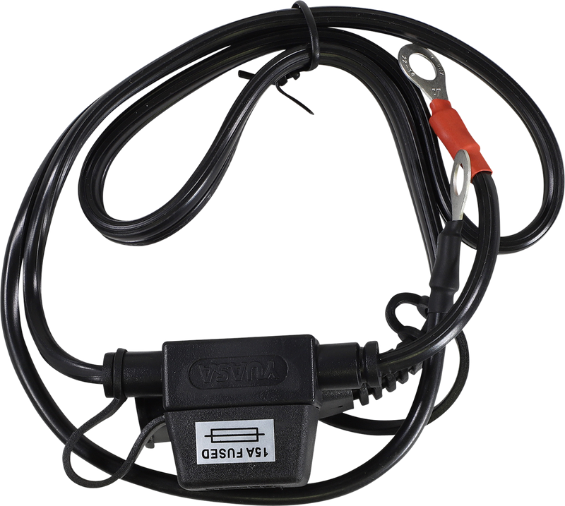 Ring Connector - Battery Charger/Fused - 15-Amp