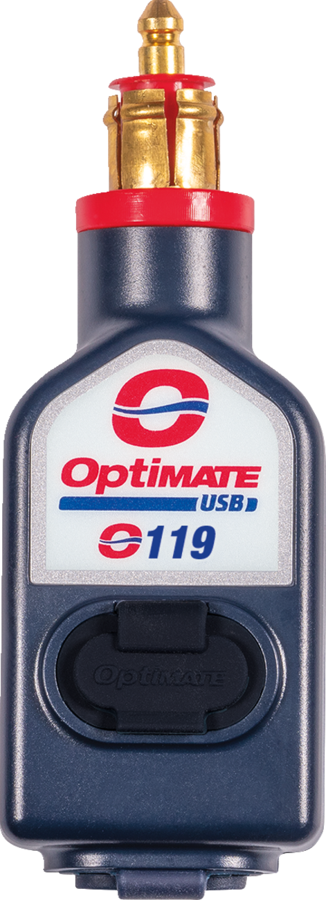 Dual USB Charger - 180° BIKE Plug - USB-A/USB-C