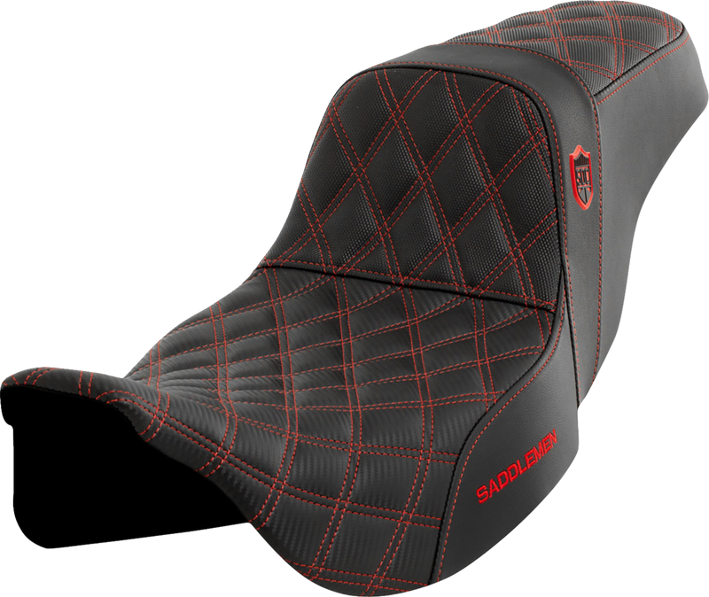SEAT SDC PERF GRIPPER RED STITCH
