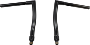 1-1/4" Strip Handlebar - FXS - 12" Rise - OEM Top Tree - Black