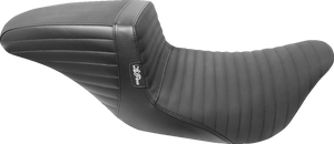 Kickflip Daddy Long Legs Seat - Pleated w/ Gripp Tape - Black - FL '08-'25