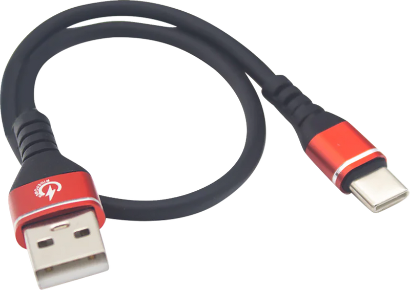 USB to USB-C Cable - Charger - Single-End - 12"