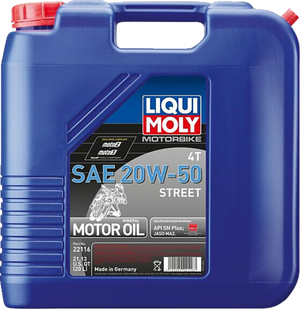 Street 4T Oil - 20W-50 - 20 L