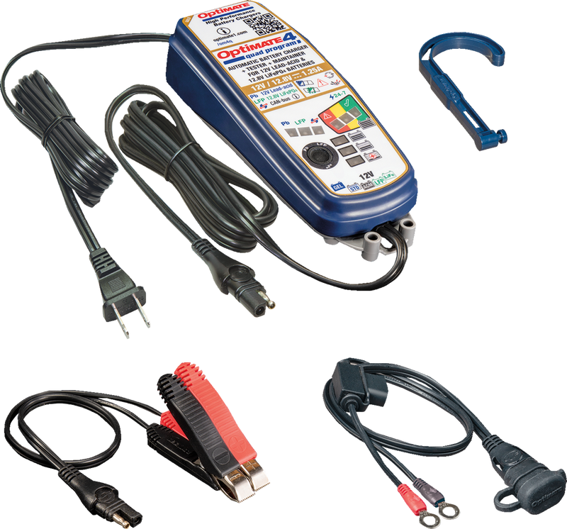 Battery Charger/Maintainer - Quad Programer