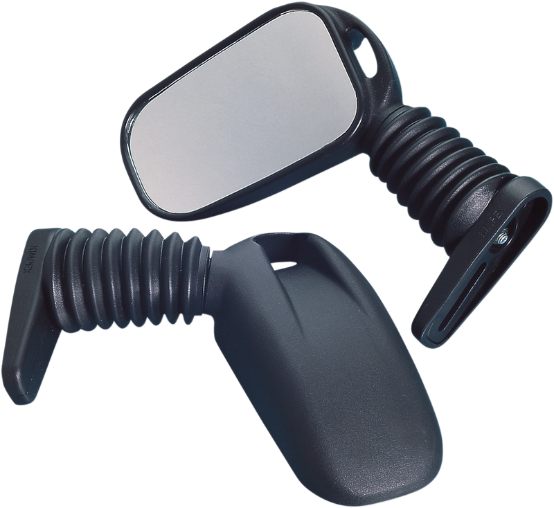 Mirror - Side View - Rectangular - Black - Pair - Arctic Cat