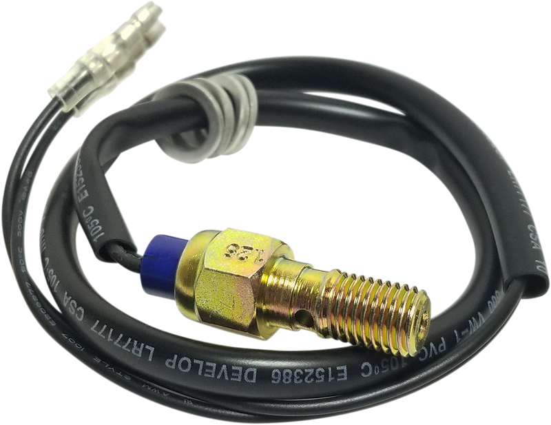 Hydraulic Brake Light Switch - M10 x 1.25 mm - Gold