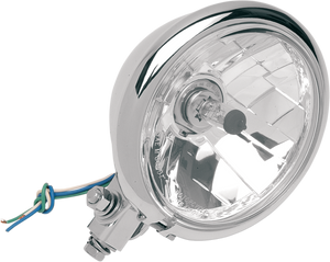 Springer Headlight - Bottom Mount - 5-3/4" - Chrome