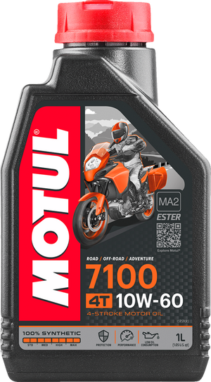 7100 4T Synthetic Oil - 10W-60 - 1L