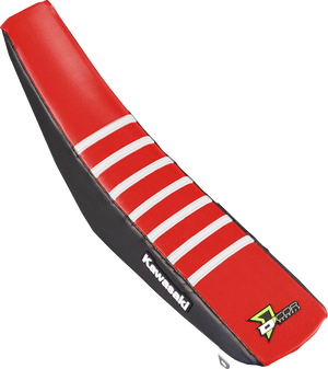 Seat Cover - Black/Red/White - KX250/450 '19-'26
