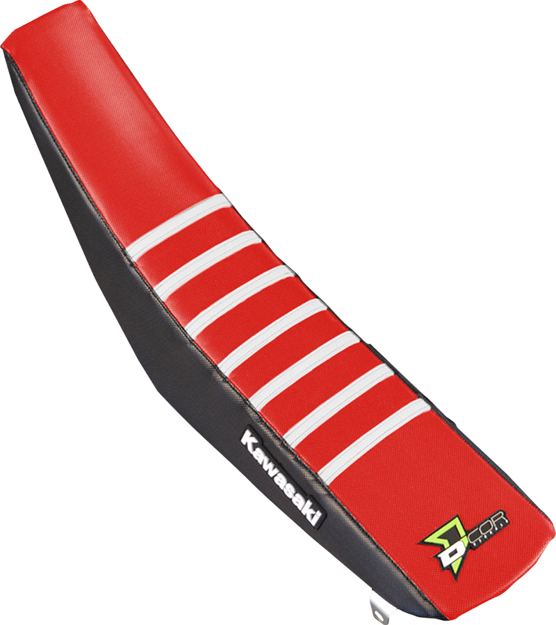 Seat Cover - Black/Red/White - KX250/450 '19-'26