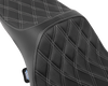 Predator III Seat - Extended Reach - Double Diamnd - Silver Stitching - FLH/FLT '08-'24 - view 4
