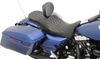 Low Touring Seat - Solar Reflective - Double Diamond - with Backrest Receiver - FL '08-'23 - view 4
